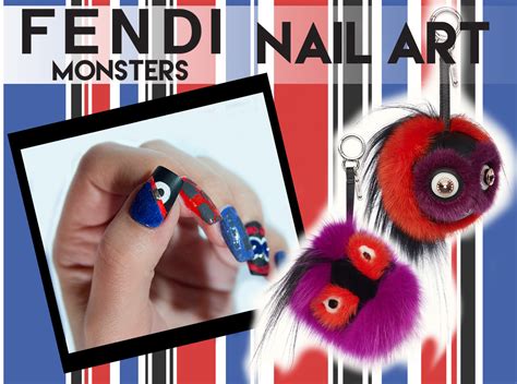 fendi monster nail art|Fendi Archives .